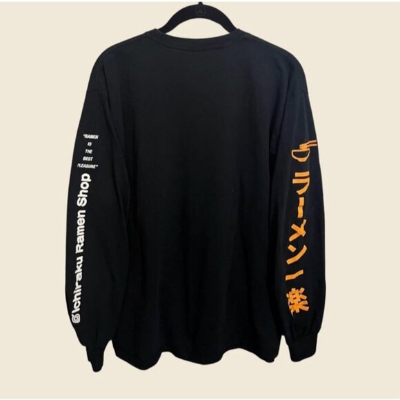 NARUTO SHIPPUDEN Hidden Leaf Village Ichiraku Ramen Shop Longsleeve Shirt Size L - Picture 6 of 6